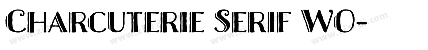 Charcuterie Serif W0字体转换
